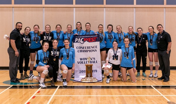 Women's Volleyball PACWEST Champions