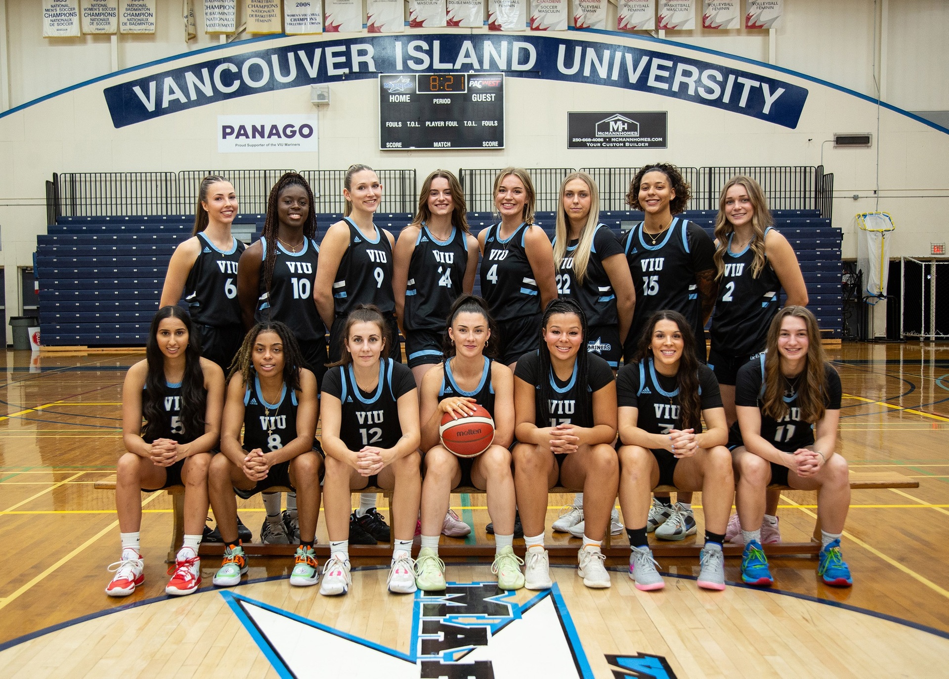 VIU Mariners Women's Basketball - 2023-24. Photo: Gloria Bell